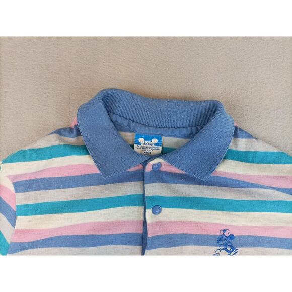 Disney Multicolor Striped Short Sleeve Polo - Picture 4 of 11